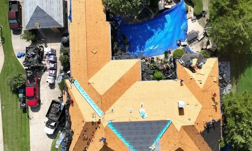 Professional Roof Repair being performed in Merritt Island